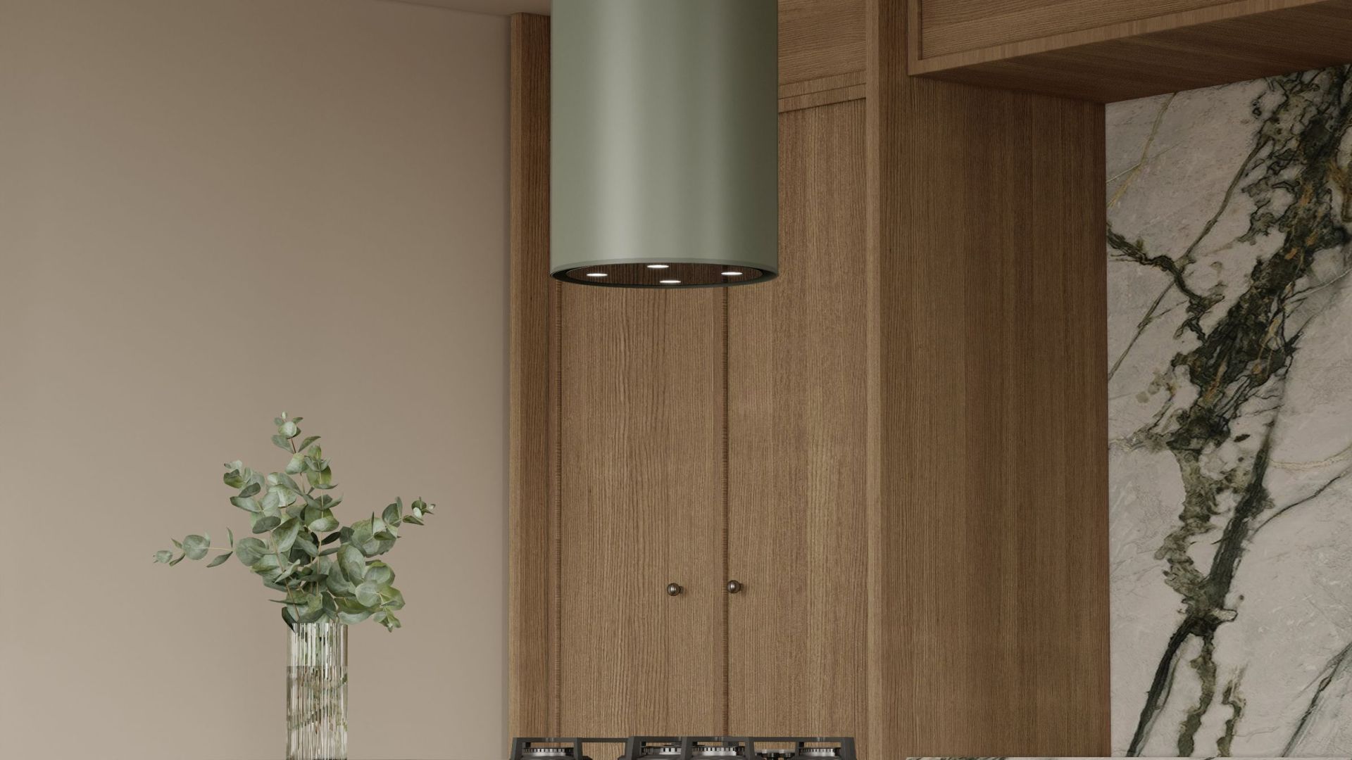 Erdvinis gartraukis Tubo Eucalyptus - Eukalipto - Wizualizacja 4