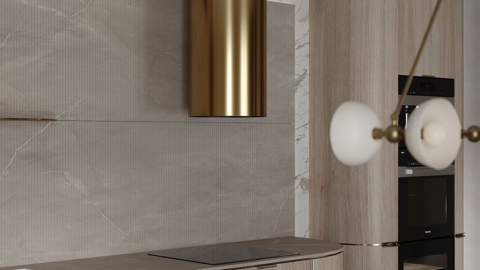 Erdvinis gartraukis Tubo Royal Gold Gesture Control - Aukso - Wizualizacja 7