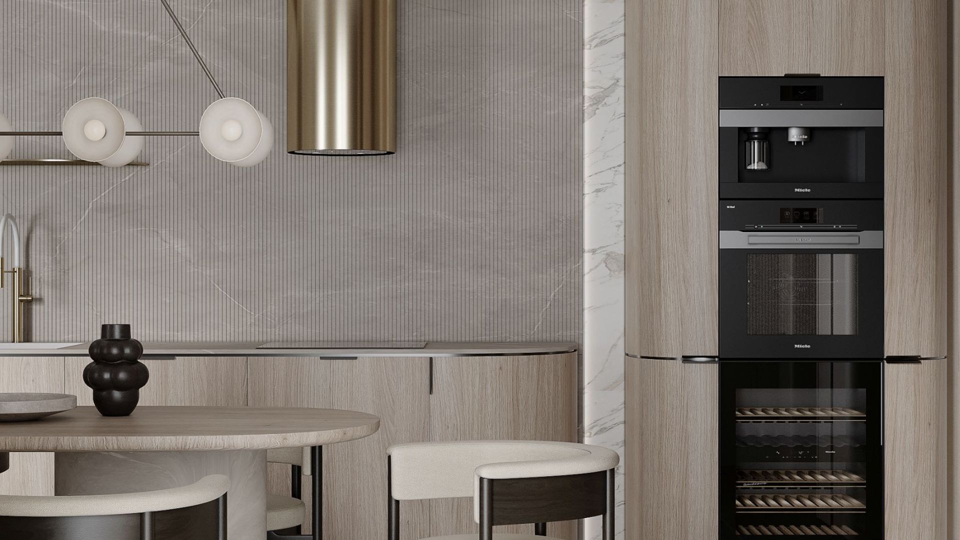 Erdvinis gartraukis Tubo Sterling Gold Gesture Control - Aukso - Wizualizacja 8