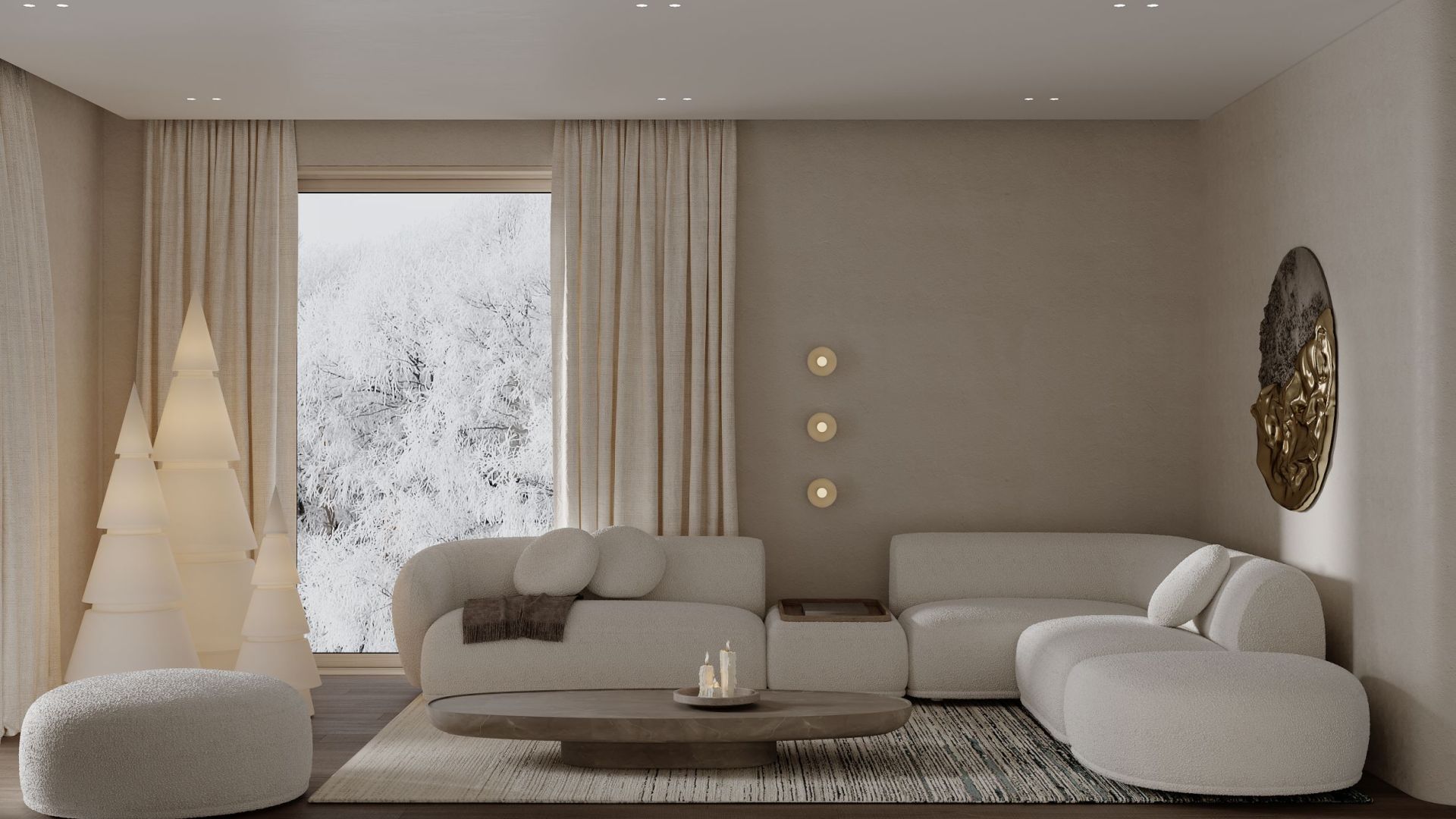 Erdvinis gartraukis Tubo Sterling Gold Gesture Control - Aukso - Wizualizacja 5